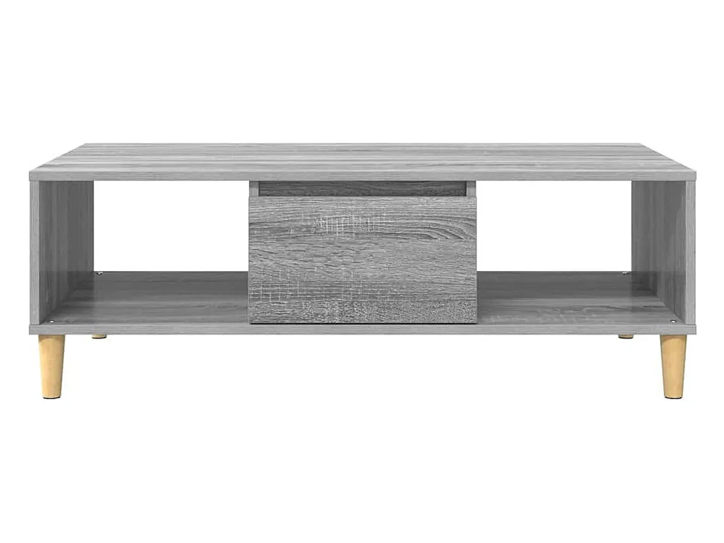Mesa de Café Gris sonoma 103.5 x 60 x 35 cm