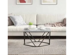 Mesa de Café Gris sonoma 80 x 80 x 45 cm