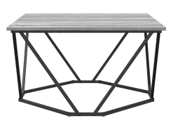 Mesa de Café Gris sonoma 80 x 80 x 45 cm
