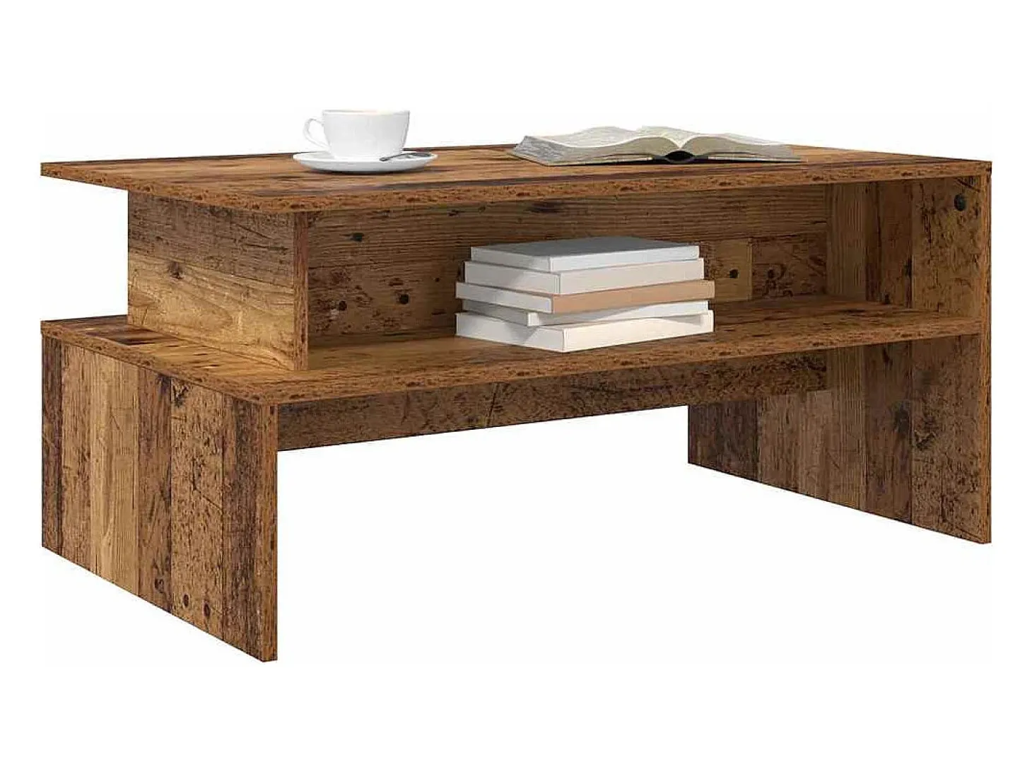 Mesa de Café Madera antigua 90 x 55 x 42.5 cm