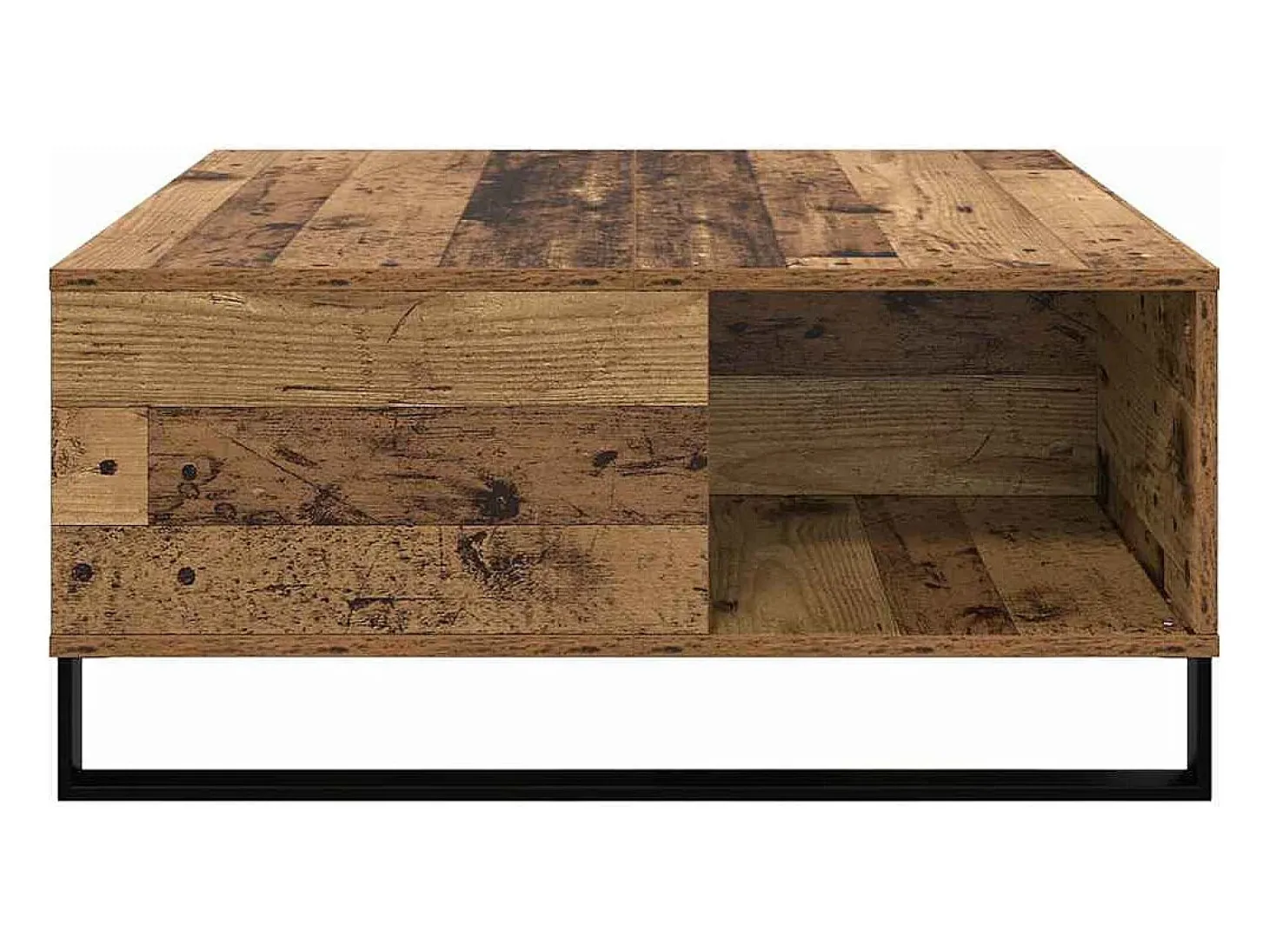 Mesa de Café Madera vieja 80 x 80 x 36.5 cm