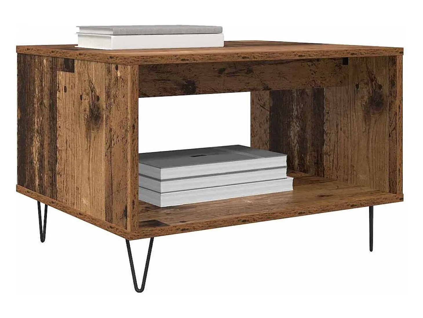 Mesa de Café Madera vieja 60 x 50 x 40 cm Madera contrachapada