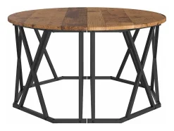 Mesa de Café Madera vieja 80 x 80 x 42 cm