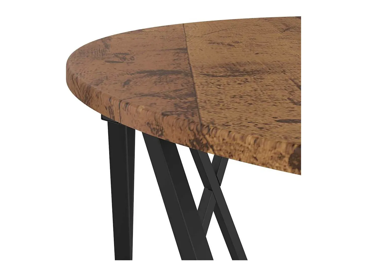 Mesa de Café Madera vieja 80 x 80 x 42 cm