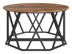 Mesa de Café Madera vieja 80 x 80 x 42 cm