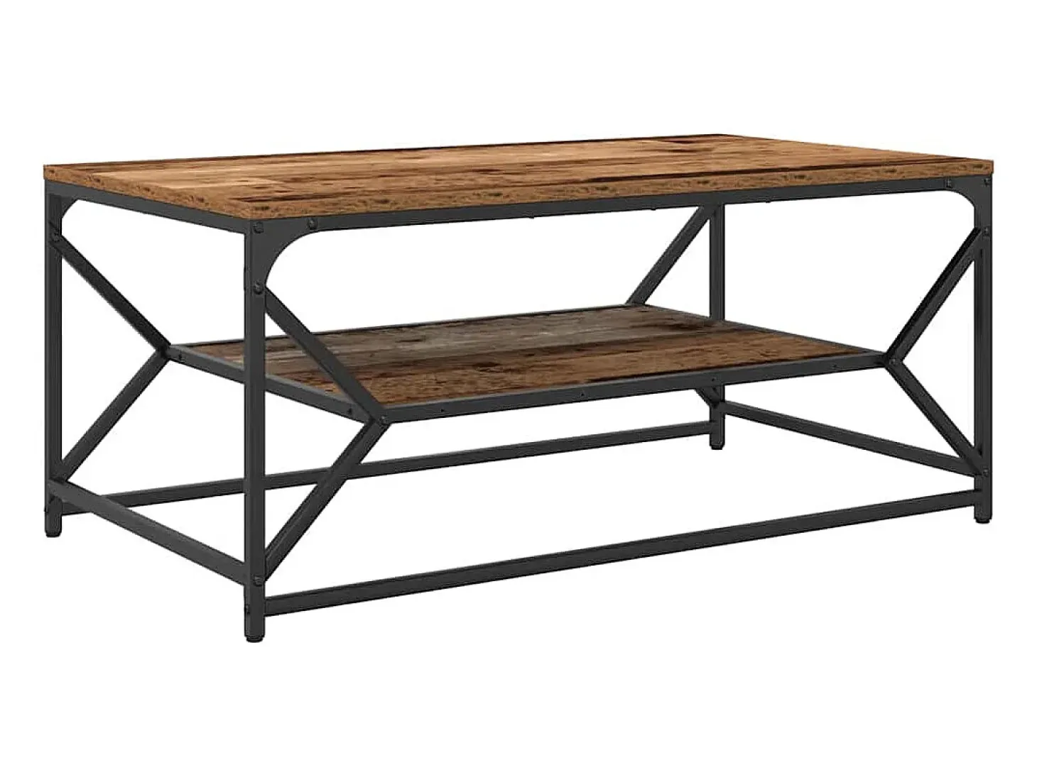 Mesa de Café Madera vieja 90 x 50 x 40 cm