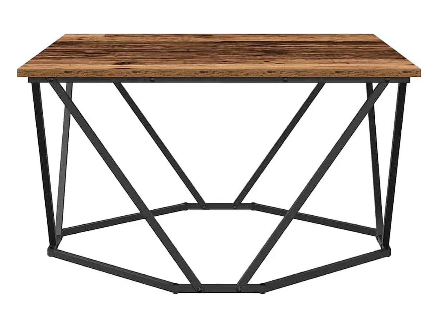 Mesa de Café Madera vieja 80 x 80 x 45 cm