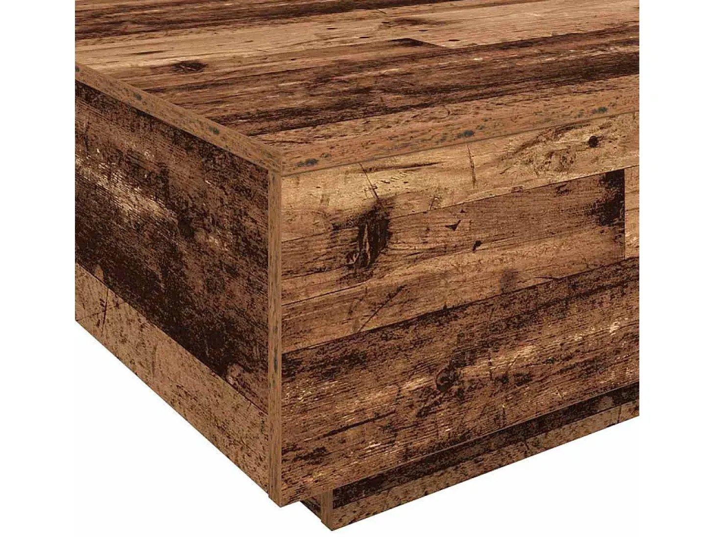 Mesa de Café Madera vieja 55 x 55 x 31 cm Madera contrachapada
