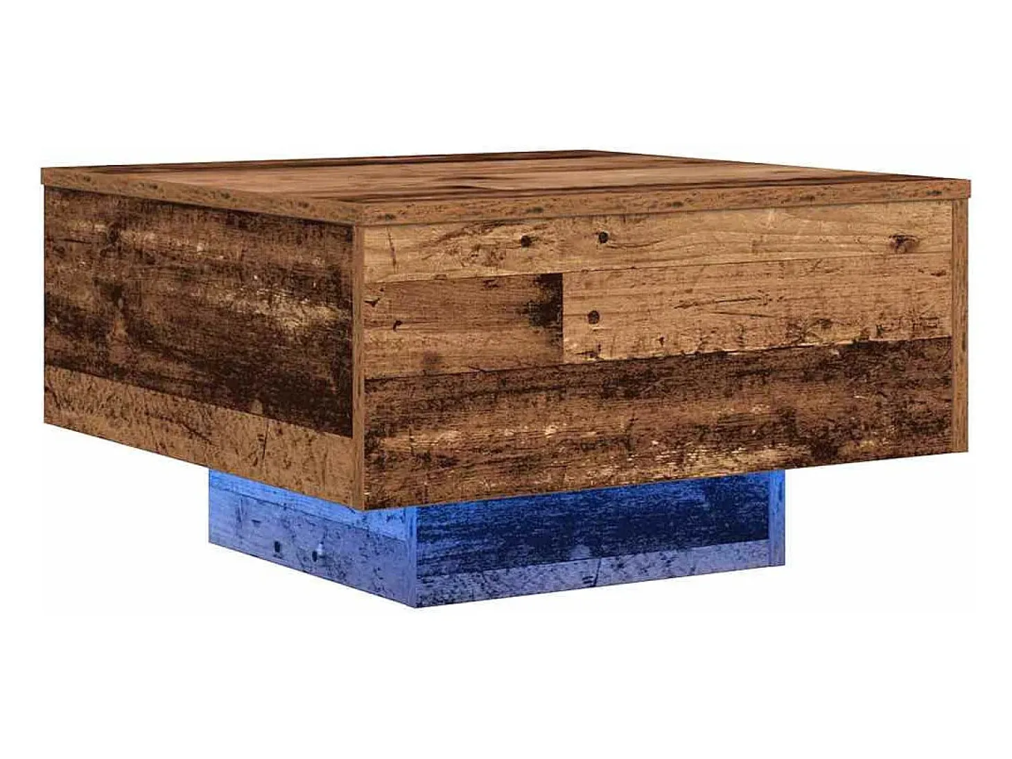Mesa de Café Madera vieja 55 x 55 x 31 cm Madera contrachapada