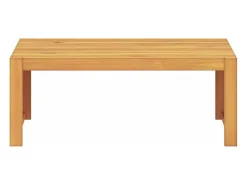 Mesa de Café Marrón 90 x 45 x 35 cm madera maciza de acacia
