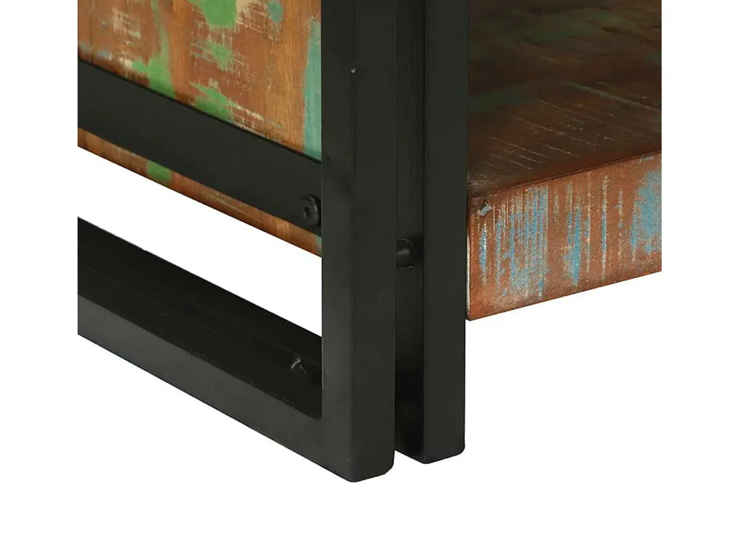 Mesa de Café Marrón 120 x 50 x 38 cm madera maciza reciclada