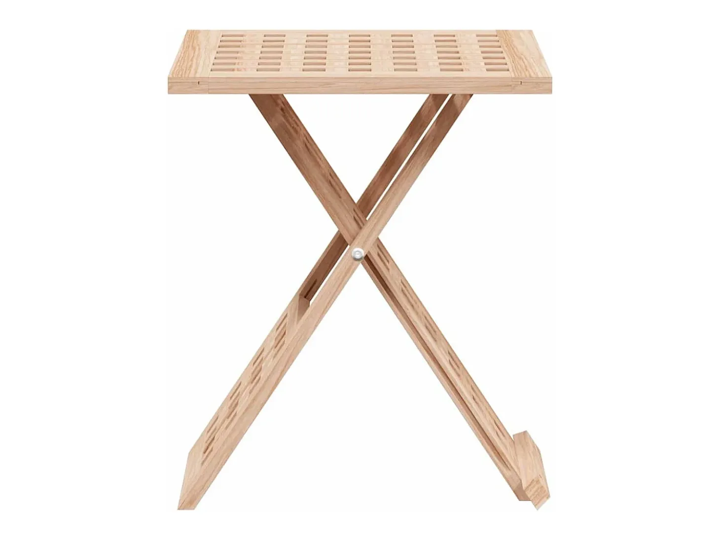 Mesa de Café Marrón 33 x 33 x 40.5 cm Madera maciza de Nogal