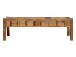 Mesa de Café Marrón 110 x 55 x 35 cm Madera maciza recuperada