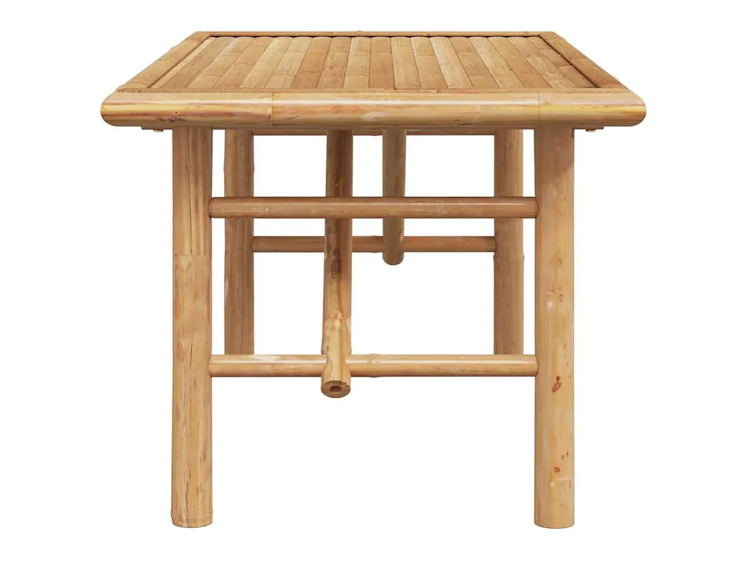 Mesa de Café Marrón 90 x 50 x 43 cm Bambú