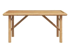 Mesa de Café Marrón 90 x 50 x 43 cm Bambú