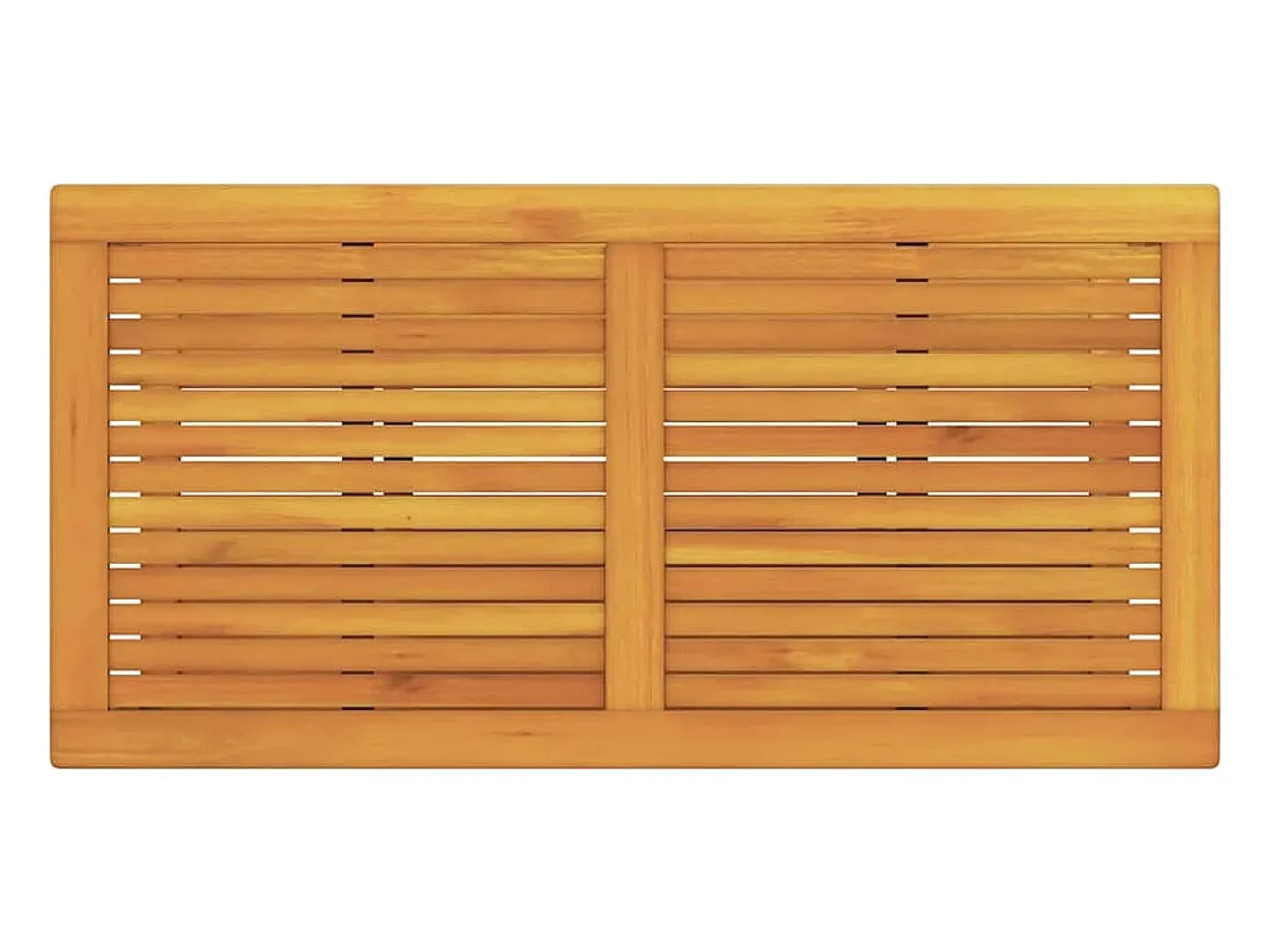 Mesa de Café Marrón 70 x 40 x 45 cm madera maciza de acacia