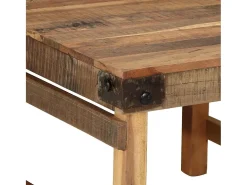 Mesa de Café Marrón 60 x 55 x 40 cm madera maciza reciclada