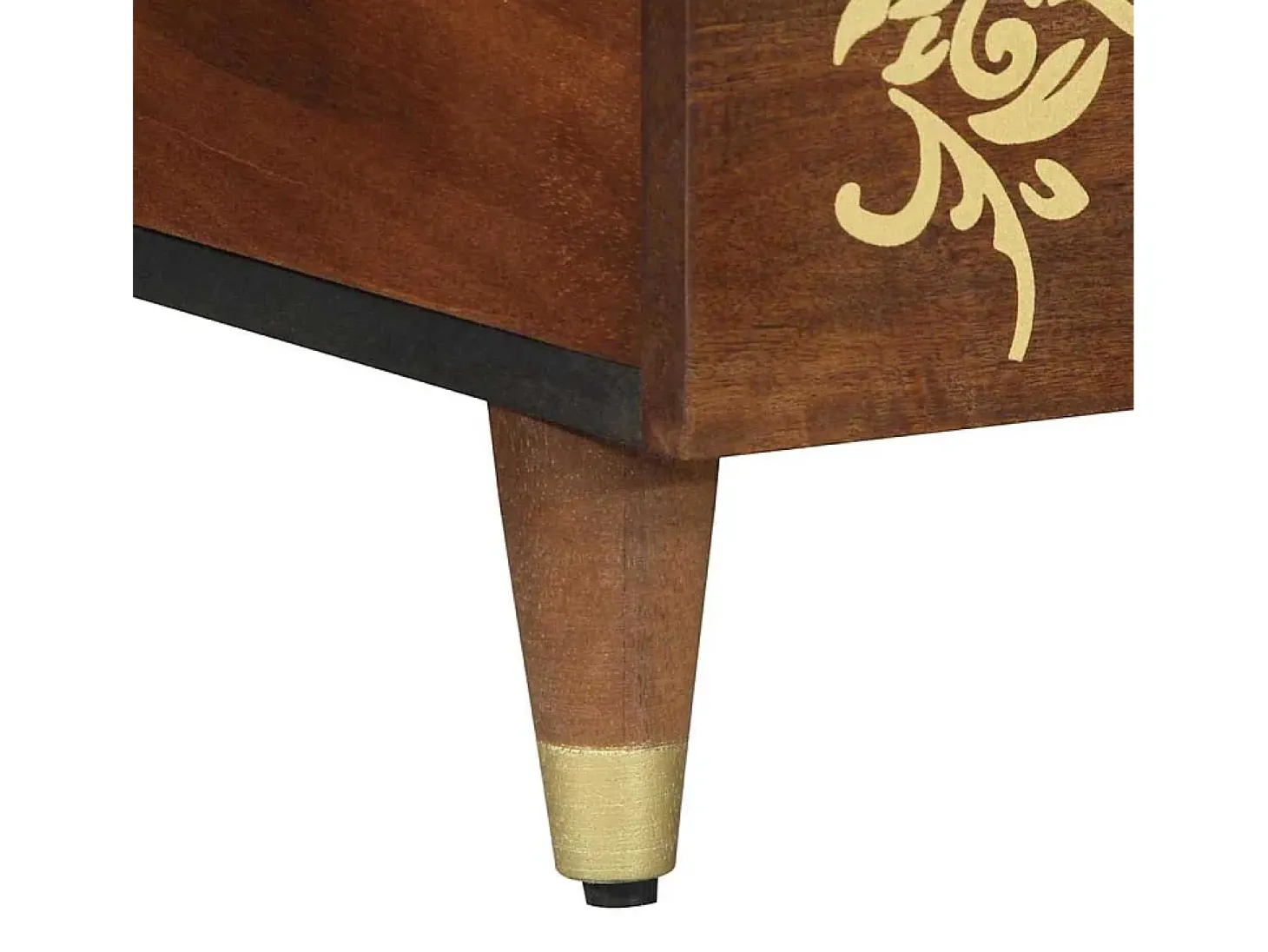 Mesa de Café Marrón miel 100 x 54 x 40 cm
