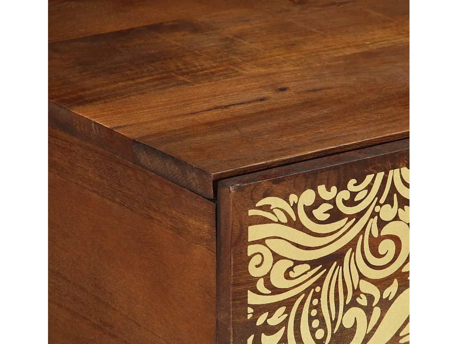 Mesa de Café Marrón miel 100 x 54 x 40 cm