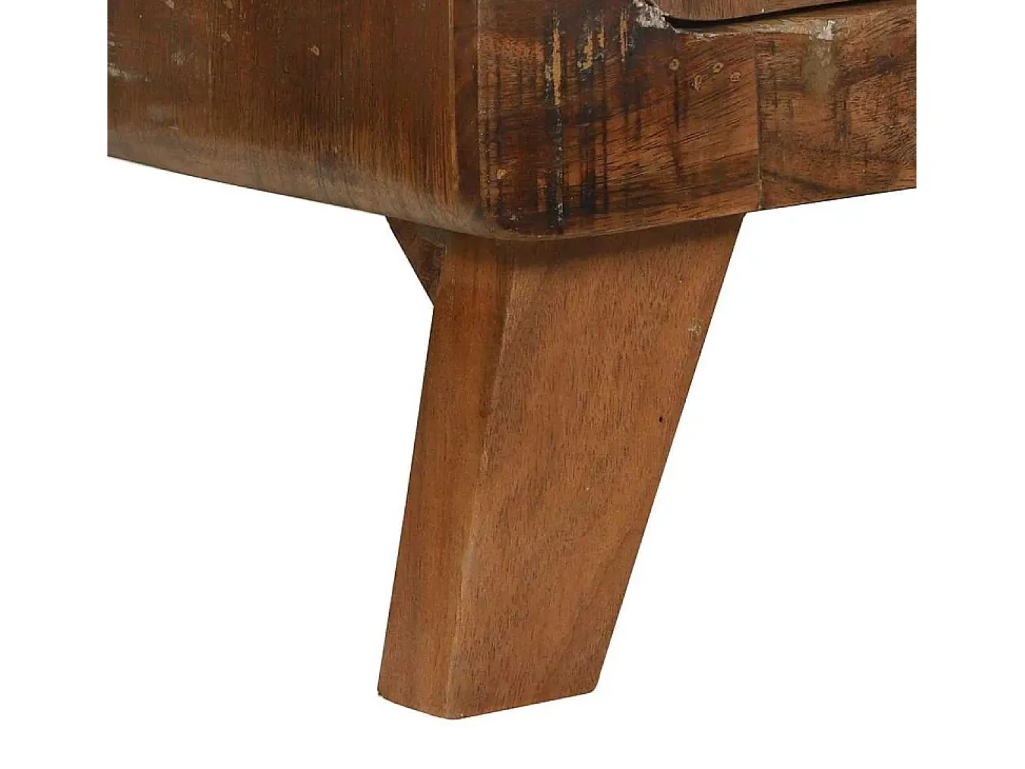 Mesa de Café Multicolor 80 x 54 x 45 cm madera maciza reciclada