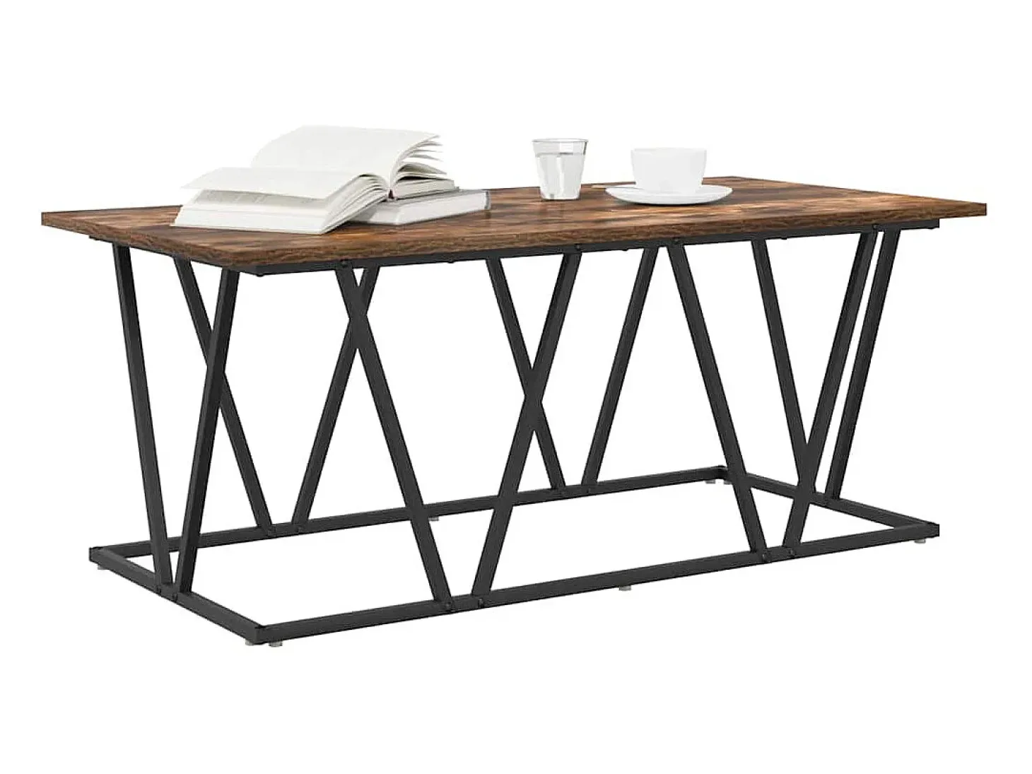 Mesa de Café Roble ahumado 100 x 50 x 40 cm