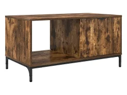 Mesa de Café Roble ahumado 90 x 49 x 46 cm Madera contrachapada