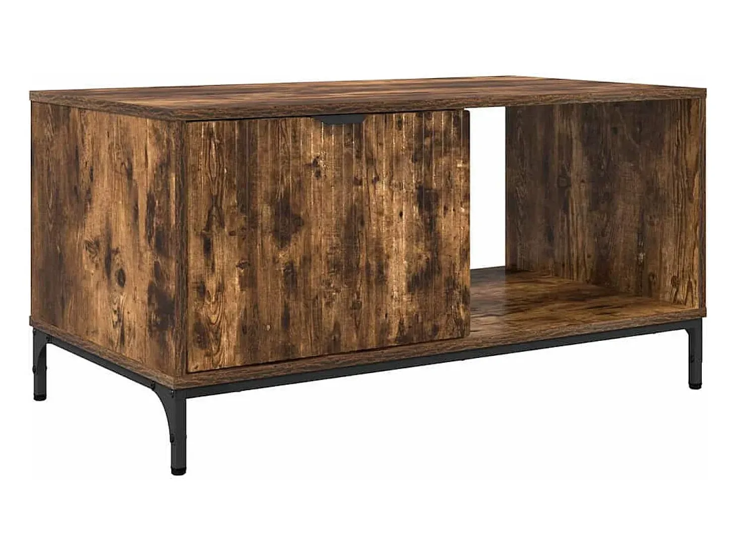Mesa de Café Roble ahumado 90 x 49 x 46 cm Madera contrachapada