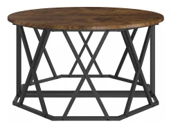 Mesa de Café Roble ahumado 80 x 80 x 42 cm