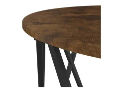 Mesa de Café Roble ahumado 80 x 80 x 42 cm
