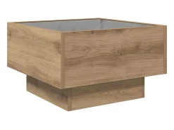 Mesa de Café Roble artisan 50 x 50 x 30 cm Madera contrachapada