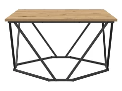 Mesa de Café Roble artisan 80 x 80 x 45 cm
