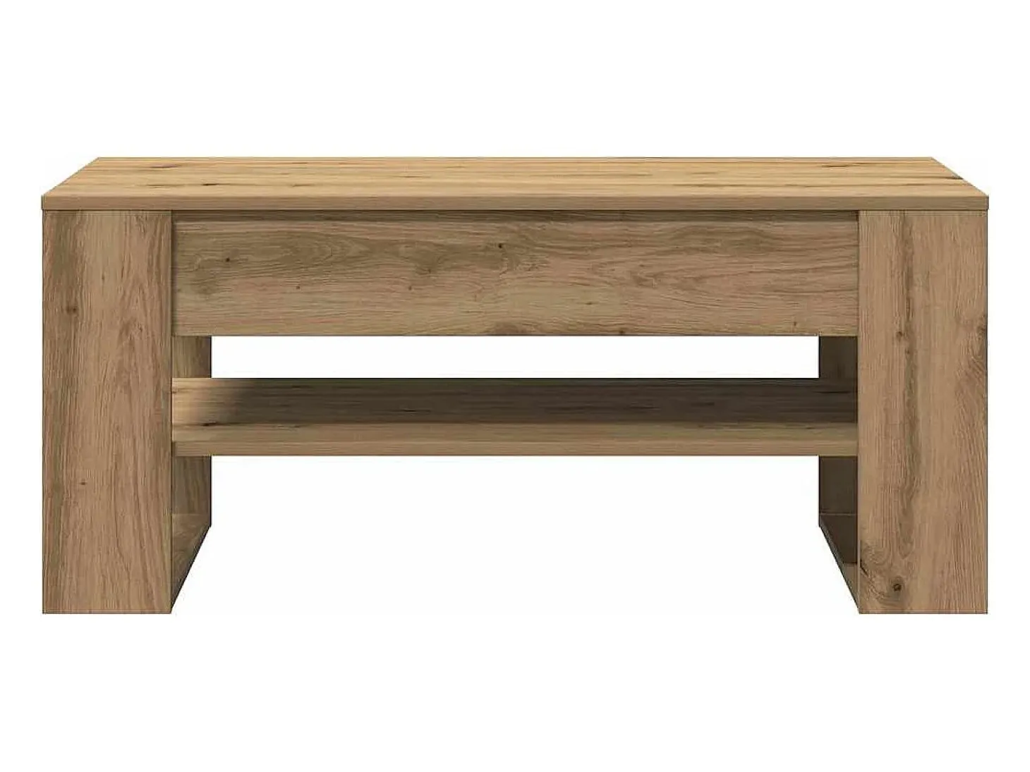 Mesa de Café Roble artisan 102 x 55 x 45 cm