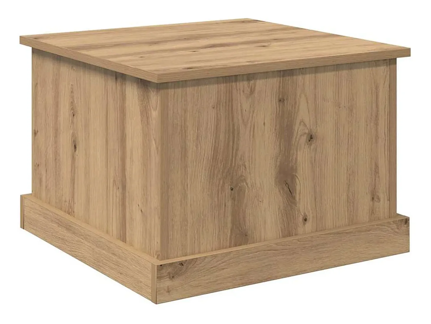 Mesa de Café Roble artisan 50 x 50 x 35 cm Madera contrachapada
