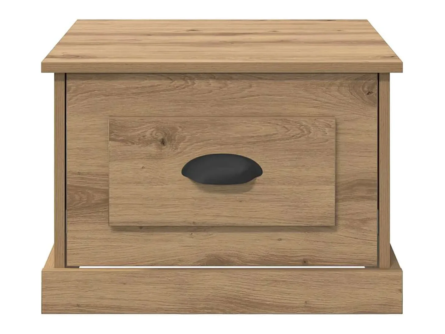 Mesa de Café Roble artisan 50 x 50 x 35 cm Madera contrachapada