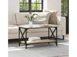 Mesa de Café Roble artisan 80 x 45 x 45.5 cm