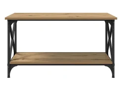 Mesa de Café Roble artisan 80 x 45 x 45.5 cm