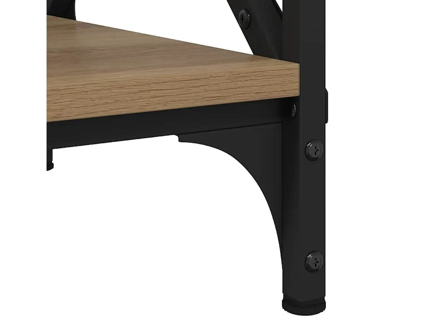 Mesa de Café Roble artisan 80 x 45 x 45.5 cm