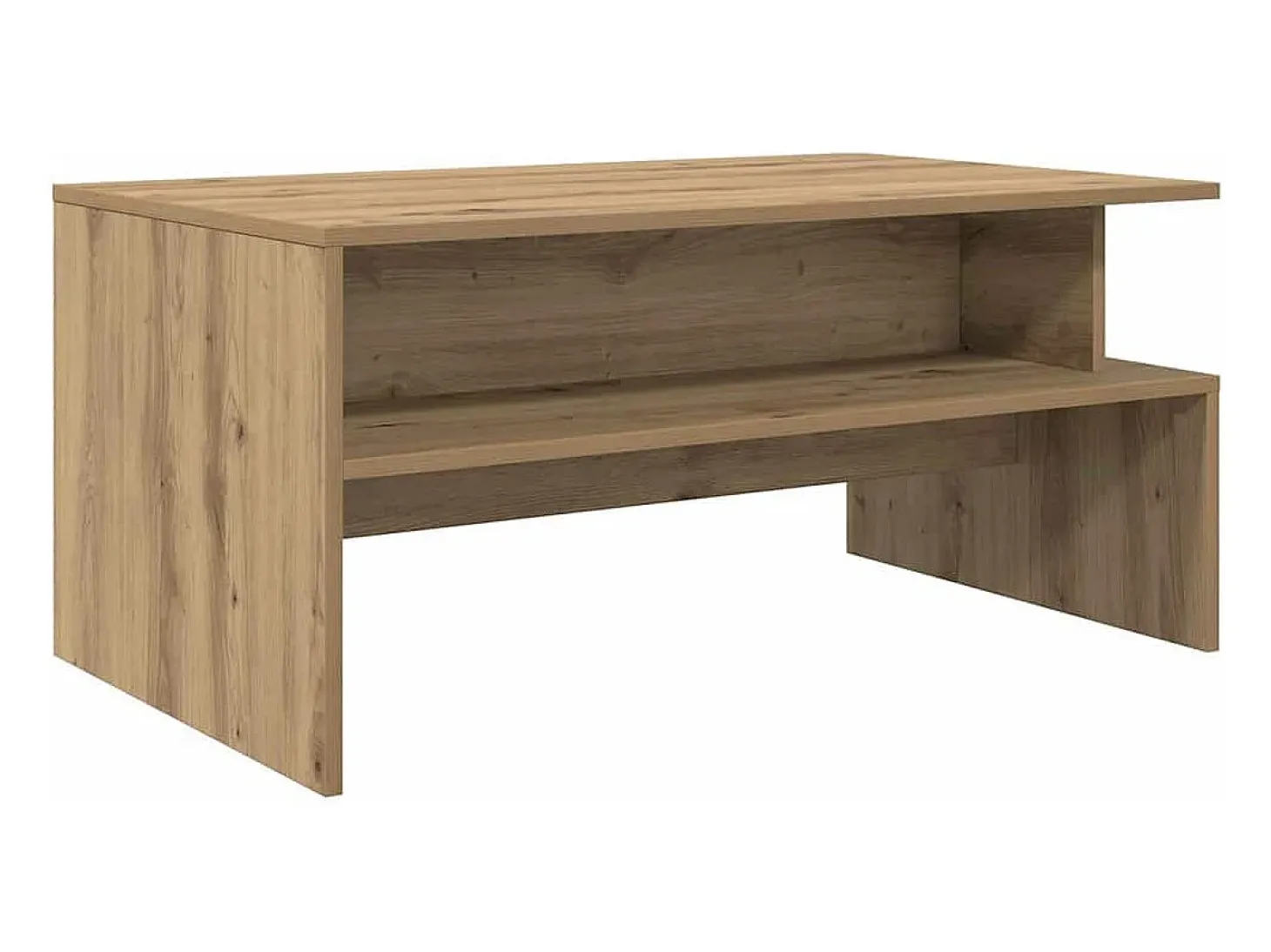 Mesa de Café Roble artisan 90 x 55 x 42.5 cm