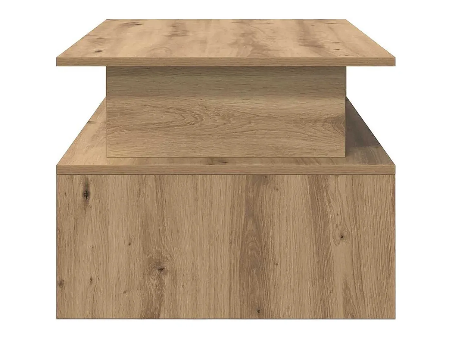 Mesa de Café Roble artisan 90 x 55 x 42.5 cm