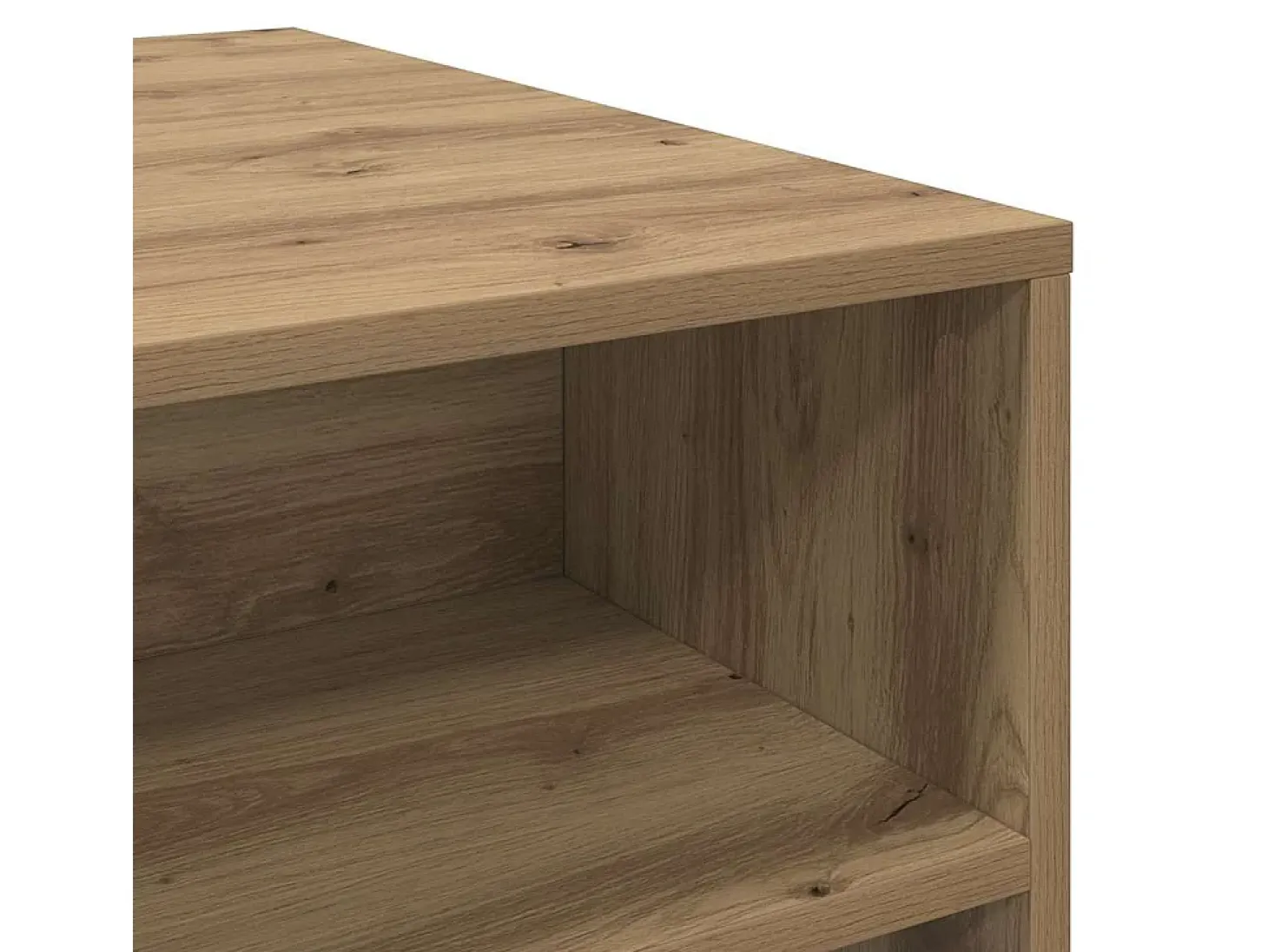 Mesa de Café Roble artisan 90 x 55 x 42.5 cm