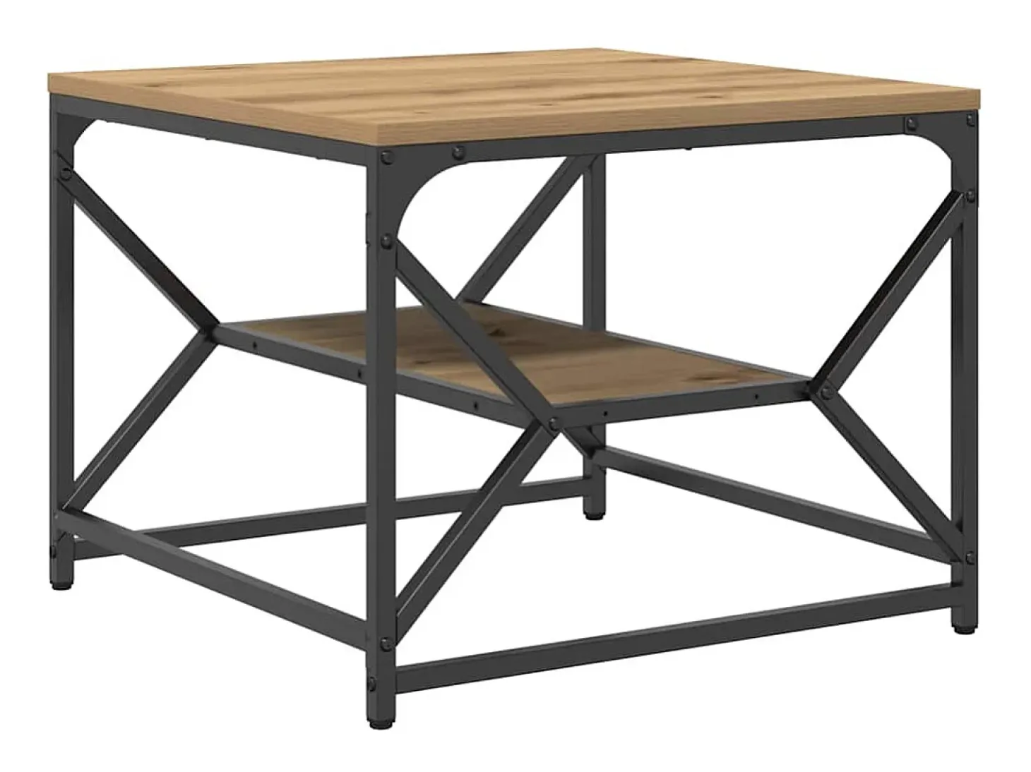 Mesa de Café Roble artisan 51 x 50 x 40 cm
