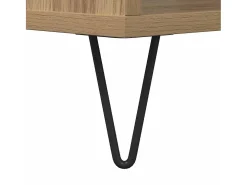 Mesa de Café Roble artisan 60 x 50 x 40 cm Madera contrachapada