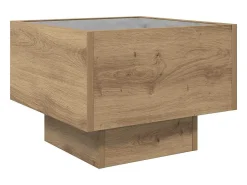 Mesa de Café Roble artisan 40 x 40 x 30 cm Madera contrachapada