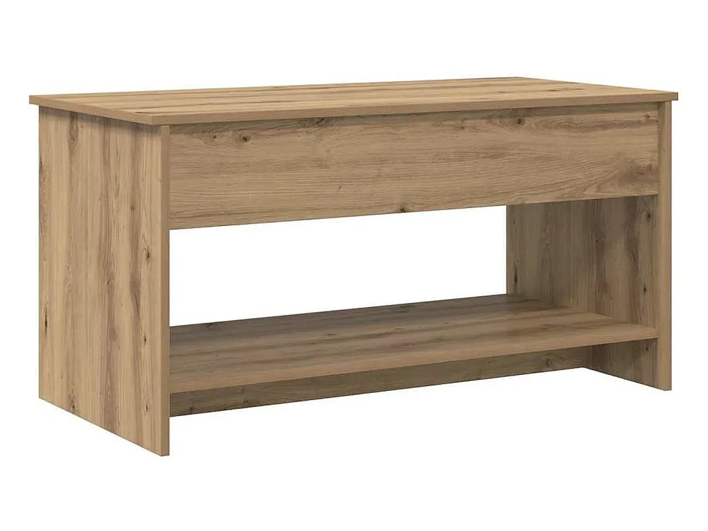 Mesa de Café Roble artisan 80 x 50.5 x 41.5 cm