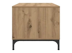 Mesa de Café Roble artisan 90 x 49 x 46 cm Madera contrachapada