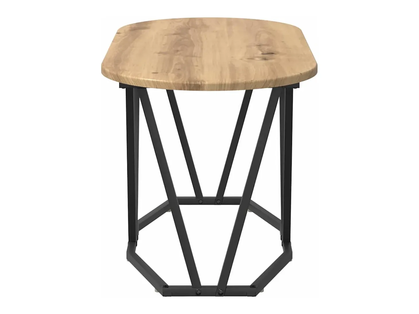 Mesa de Café Roble artisan 80 x 40 x 40.5 cm