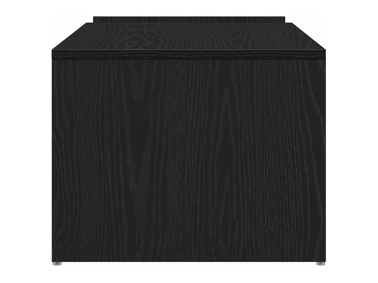 Mesa de Café Roble negro 90 x 45 x 35 cm Madera contrachapada
