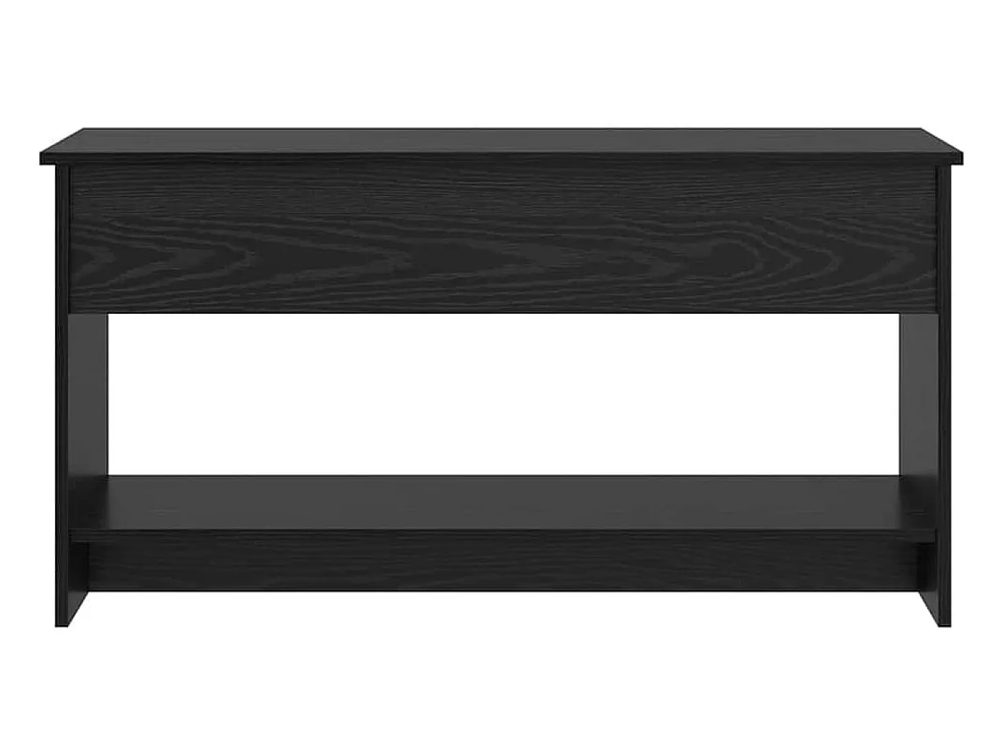 Mesa de Café Roble negro 80 x 50.5 x 41.5 cm