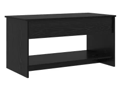 Mesa de Café Roble negro 80 x 50.5 x 41.5 cm