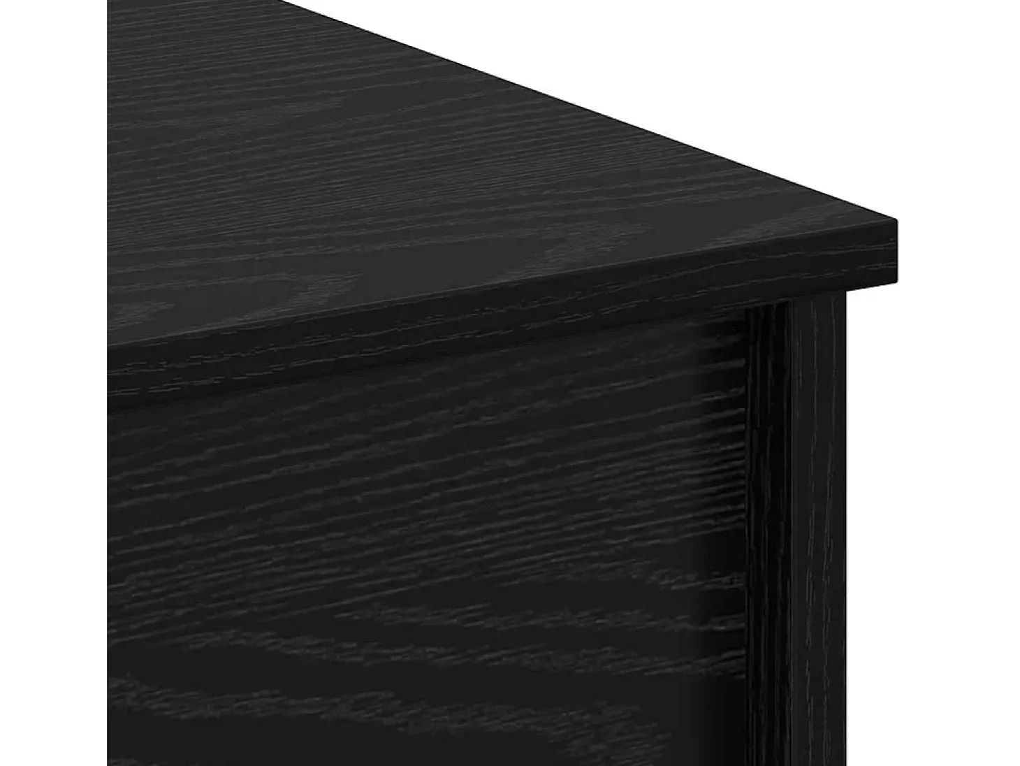 Mesa de Café Roble negro 80 x 50.5 x 41.5 cm